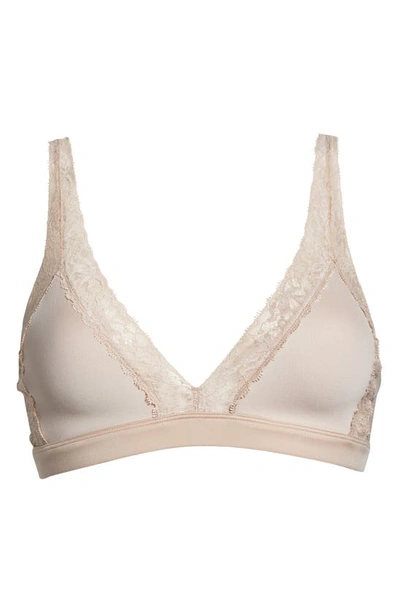 Natori Discreet Convertible Wireless Spacer Bra (l) In Light Mocha