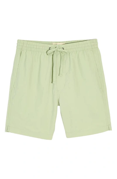 Shop Madewell Re-sourced Everywear Shorts In Sun Faded Mint