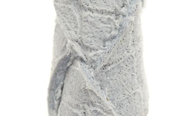 Ada Fringe Soga Leather Belt In Grey Python