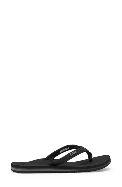 Reef Cushion Sands Flip Flop In Black