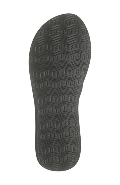 Reef Cushion Sands Flip Flop In Black