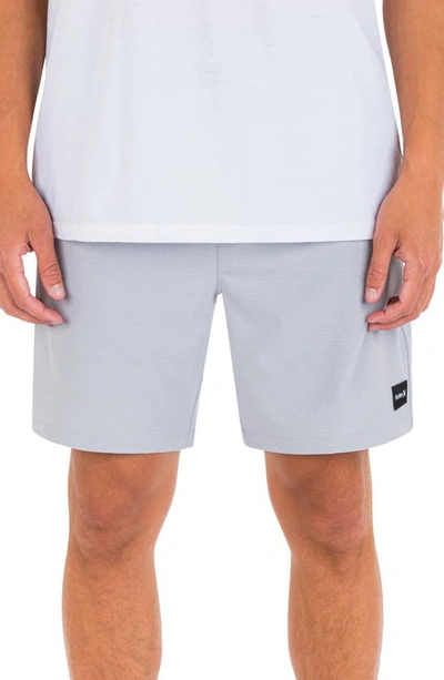 Shop Hurley Phantom Zuma Ii Volley 18" Walk Shorts In Light Stone Grey