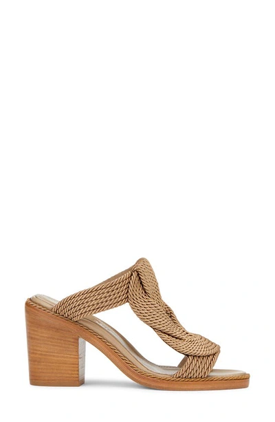 Shop Lafayette 148 Darian Knot Sandal In Taupe