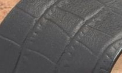 Söfft Bali Sandal In Black Croc