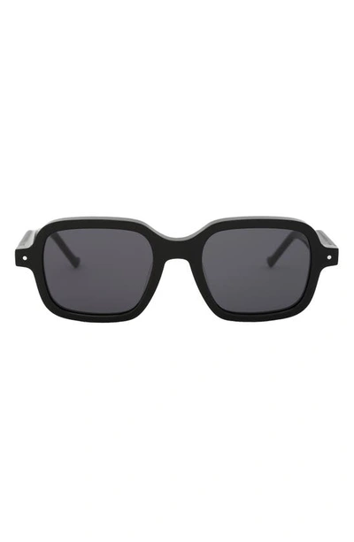 Shop Grey Ant Sext Square Sunglasses In Black/ Grey