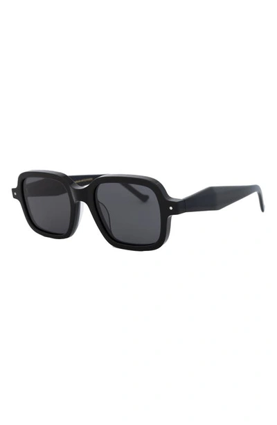 Shop Grey Ant Sext Square Sunglasses In Black/ Grey