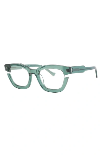 Shop Grey Ant Bowtie Cutout 50mm Optical Glasses In Sage/ Clear