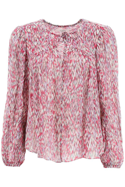 Shop Isabel Marant Étoile Crewneck Shirt In Pink