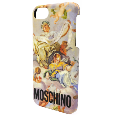 Shop Moschino Renaissance Style Iphone 7 Case In Mutlicolor