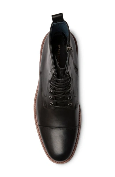 Shop Blake Mckay Bryan Cap Toe Boot In Black