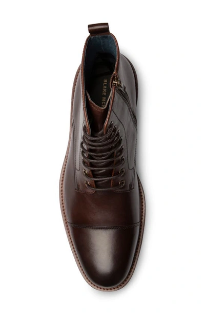 Shop Blake Mckay Bryan Cap Toe Boot In Chestnut