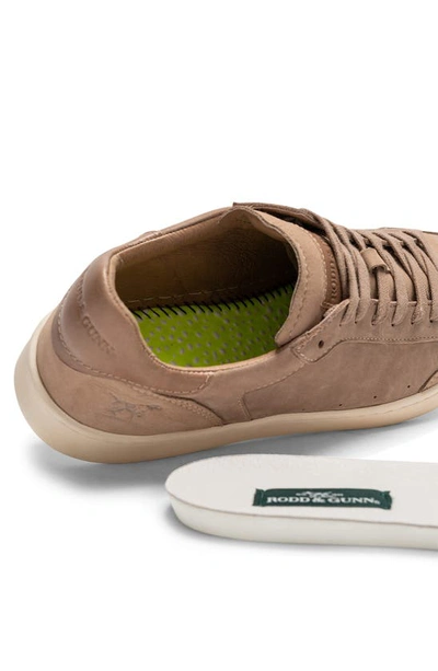 Rodd & Gunn Men's Endeavour Spirit Leather Low-top Sneakers In Taupe