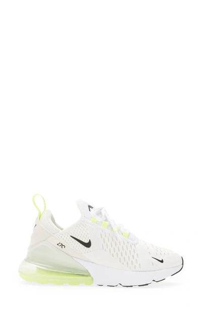 Shop Nike Air Max 270 Sneaker In White/ Black/ Ghost Green