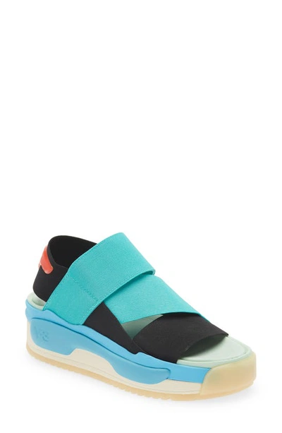 Y-3 Multicolor Hokori Sandals In Blue | ModeSens