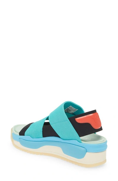 Y-3 Multicolor Hokori Sandals In Blue | ModeSens