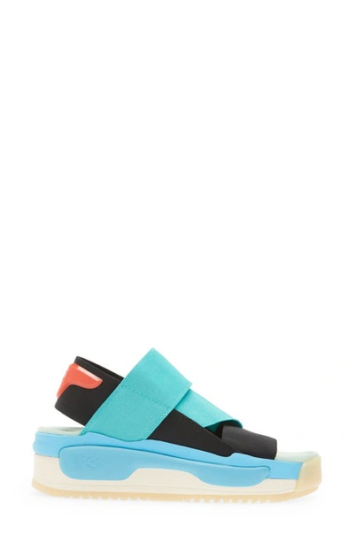 Multicolor Hokori Sandals In Blue