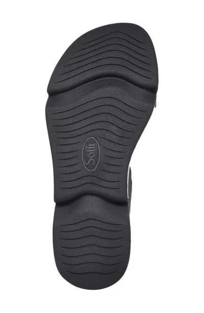 Shop Söfft Caison Platform Sandal In Black