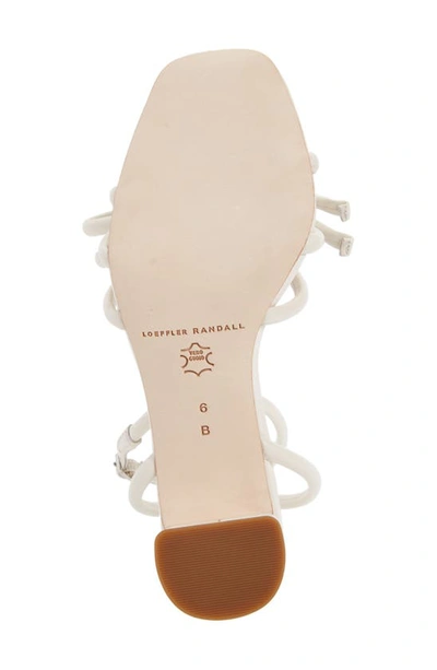Shop Loeffler Randall Bow Sandal In White