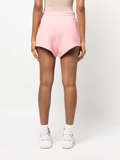 Reina Olga Billie Cotton Tennis Shorts In Pink