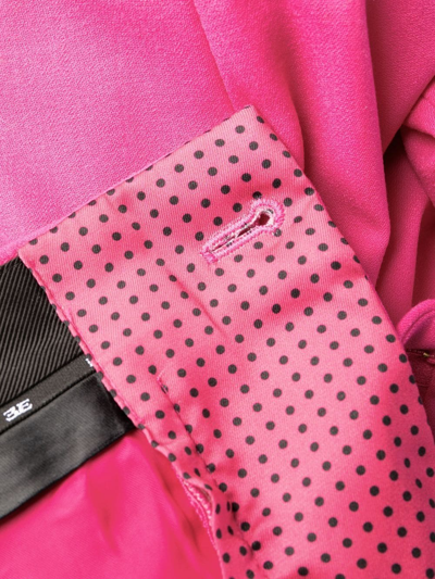 Ermanno Scervino Slim-cut Taiolred Trousers In Pink