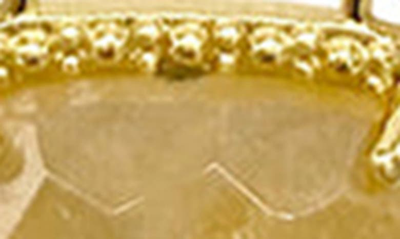 Shop Adornia Fine 14k Gold Plated Sterling Silver Diamond & Birthstone Halo Pendant Necklace In Gold - Citrine