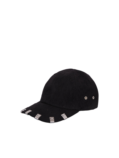 Shop Alyx 1017  9sm Flat-peak Cap In Black