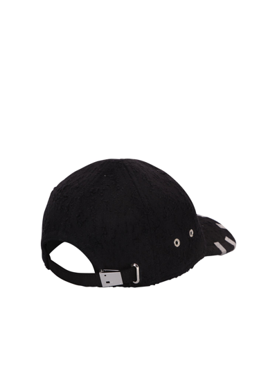 Shop Alyx 1017  9sm Flat-peak Cap In Black