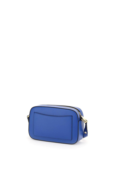 Shop Dolce & Gabbana 3.5 Crossbody Bag In Blue