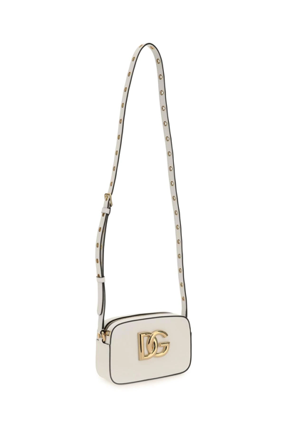 Shop Dolce & Gabbana 3.5 Crossbody Bag In White