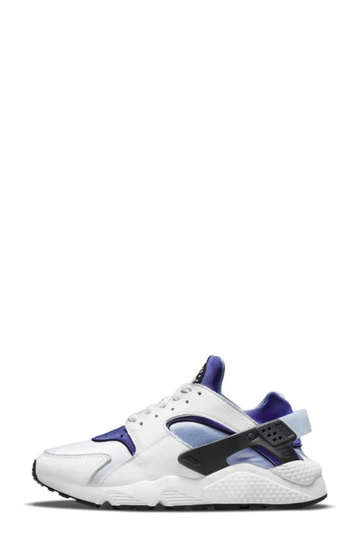 Shop Nike Air Huarache Sneaker In White/ Lapis/ Aluminum/ Black