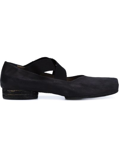 Shop Uma Wang Women Classic Ballerina Shoes In Uw900 Black