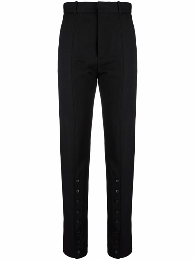 Shop Y/project Women Button Leg Trouser In Black