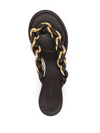 Shop Bottega Veneta Women Dot Sandals In Fondant