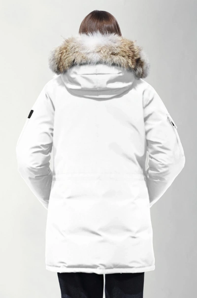 Shop Canada Goose Women Expedition Parka 4660l In 433 North Star White