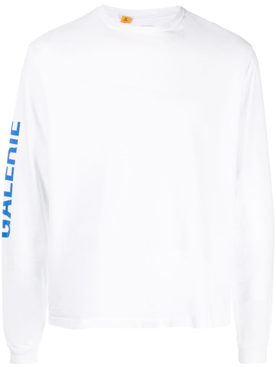 Shop Gallery Dept. Men French Collector Long Sleeve Tee In White