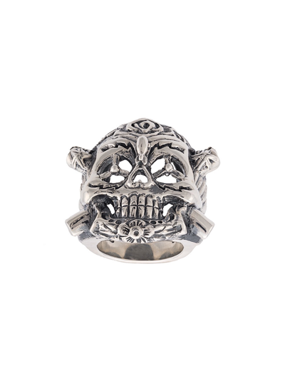 Shop Good Art Hlywd Expendables Ring Version 1 In Silver