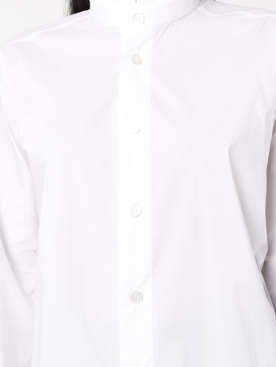 Shop Issey Miyake Women Fine Shirt In 01 White