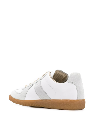 Shop Maison Margiela Men Replica Sneakers In 101 White