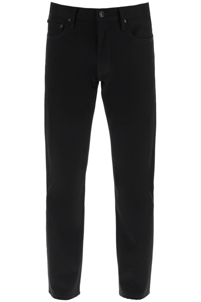 Shop Off-white Single Arrow Slim Jeans In Black