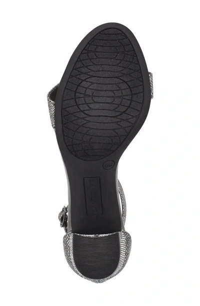 Shop Bandolino Armory 2 Ankle Strap Sandal In Gunmetal