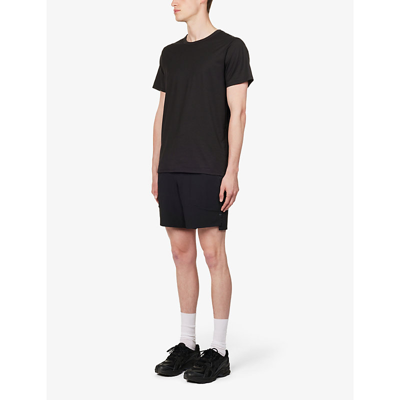 Lululemon Drysense Recycled-stretch Polyester Blend T-shirt In Black