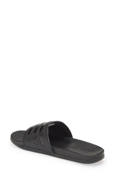 Shop Adidas Originals Gender Inclusive Adilette Comfort Slide Sandal In Black