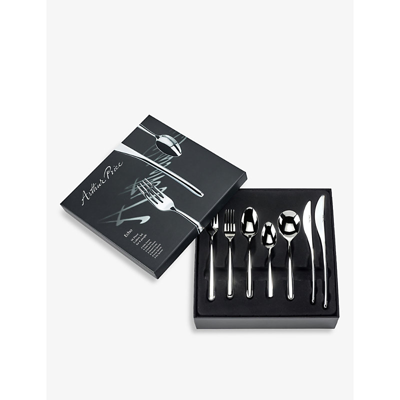 Shop Arthur Price Silver Stainless Steel Echo 56-piece Eight-person Stainless-steel Cutlery Set