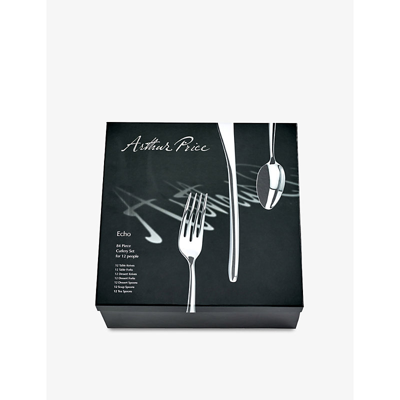 Shop Arthur Price Stainless Steel Signature Echo Stainless-steel 84-piece Cutlery Set