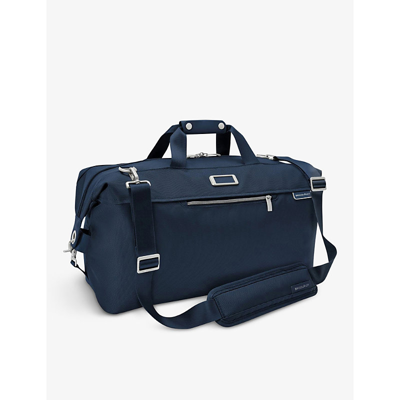 Shop Briggs & Riley Baseline Weekender Nylon Duffle Bag In Navy