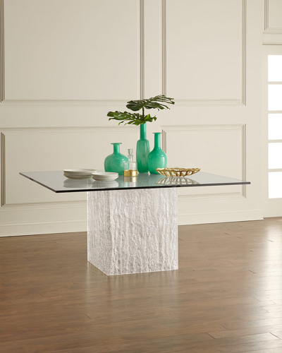 Bernhardt Arctic Square Dining Table