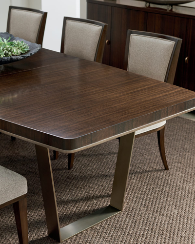 Shop Caracole Streamline Dining Table In Brown