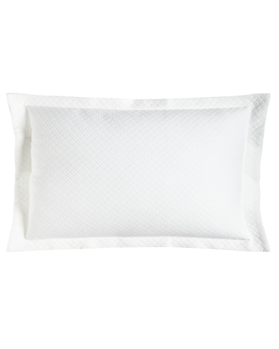 Shop Kassatex Standard Diamante Sham In White