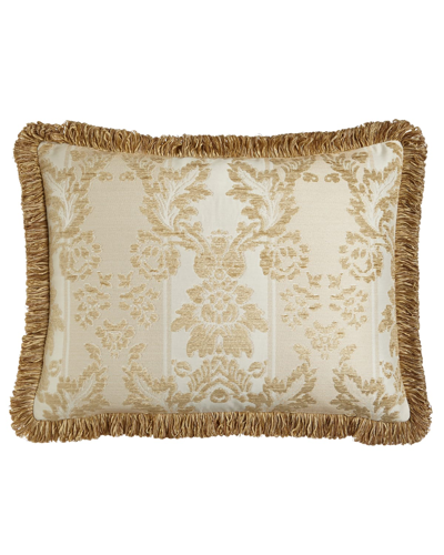 Shop Austin Horn Collection Antoinette King Chenille Sham With Loop Fringe In French Vanilla
