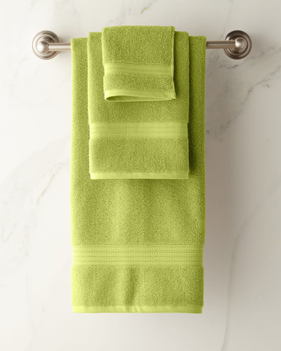 Shop Kassatex Six-piece Essentials Towel Set In Kiwi